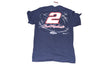 NASCAR Brad Keselowski #2 Tee - Miller Lite