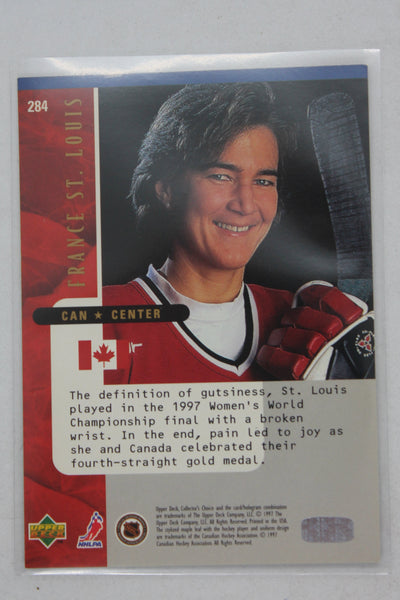 France St-Louis 1997-98 Upper Deck Collector's Choice - [Base] #284 National Heroes - PRC