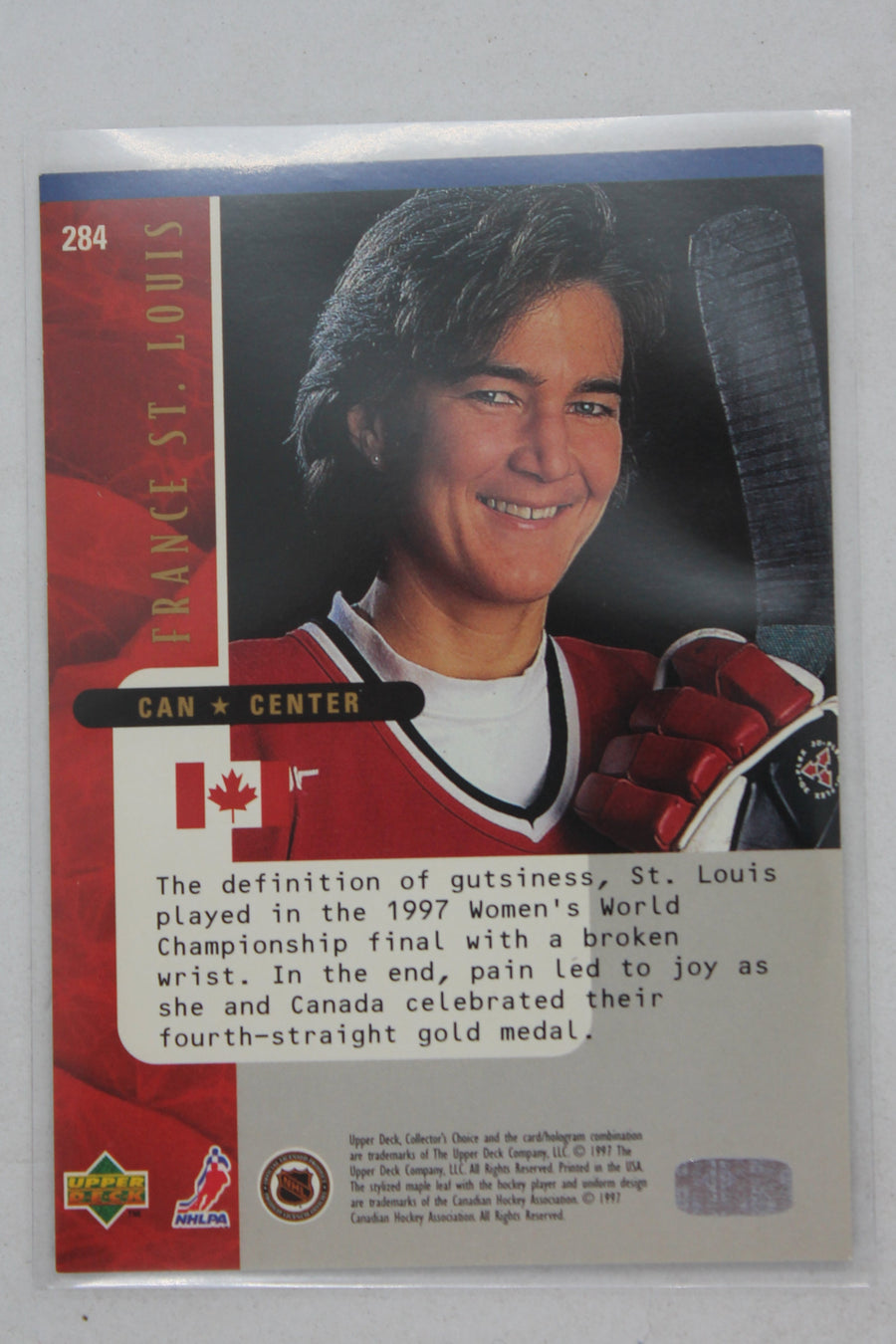 France St-Louis 1997-98 Upper Deck Collector's Choice - [Base] #284 National Heroes - PRC