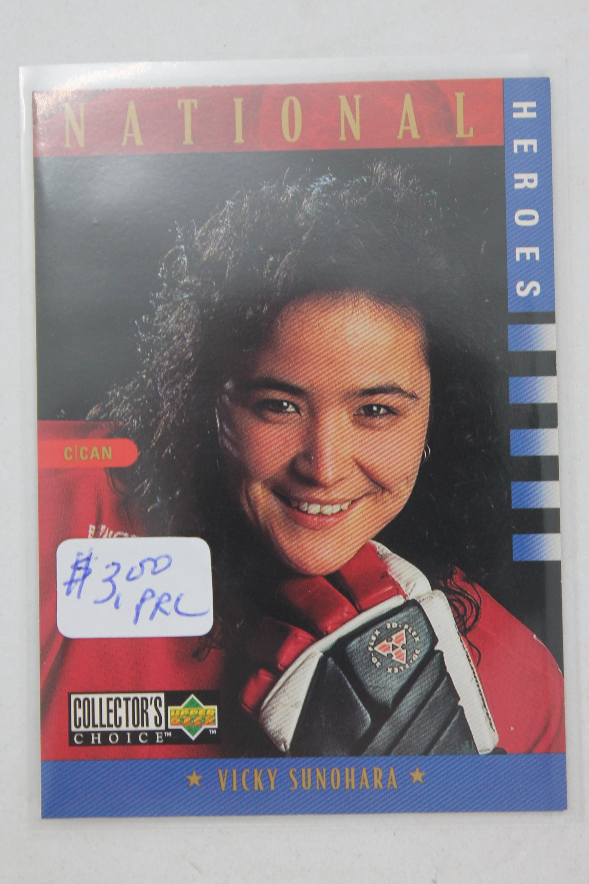 Vicky Sunohara 1997-98 Upper Deck Collector's Choice - National Heroes - PRC