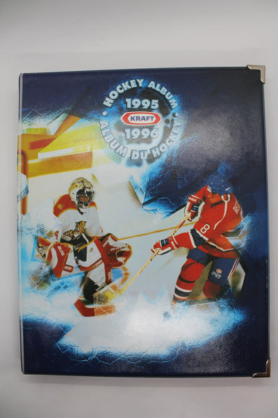 1996-1997 Kraft NHL Hockey Complete Factory Set in Binder