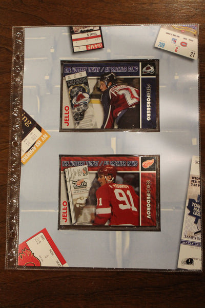 1996-1997 Kraft NHL Hockey Complete Factory Set in Binder