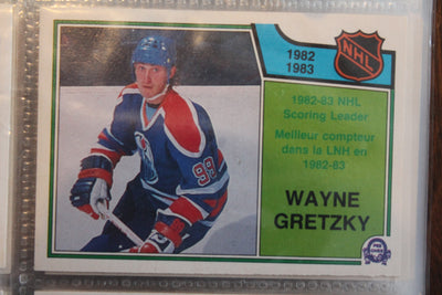 1983-84 O-PEE-CHEE Hockey Complete Set 396/396 - 9 Gretzky Cards