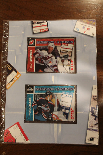 1996-1997 Kraft NHL Hockey Complete Factory Set in Binder