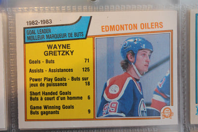 1983-84 O-PEE-CHEE Hockey Complete Set 396/396 - 9 Gretzky Cards