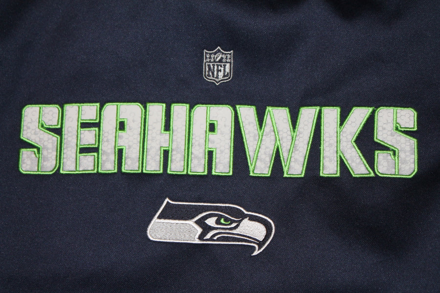 NFL Seattle Seahawks Youth NFL Apparel Hoodie - Octagons on Sleeves and Hood