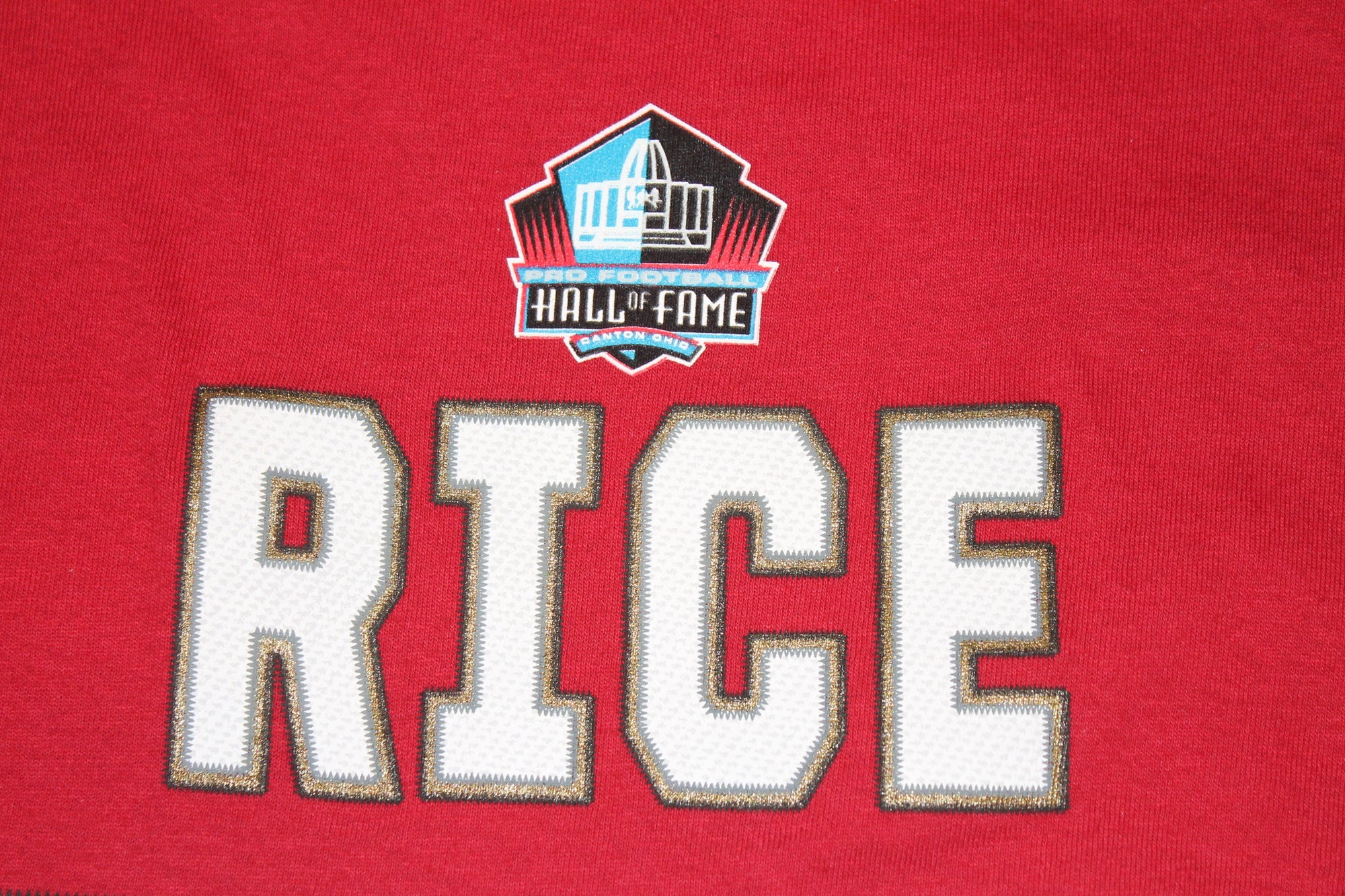 NFL San Francisco 49ers Men's Jerry Rice #80 NFL Team Apparel T-Shirt - Medium