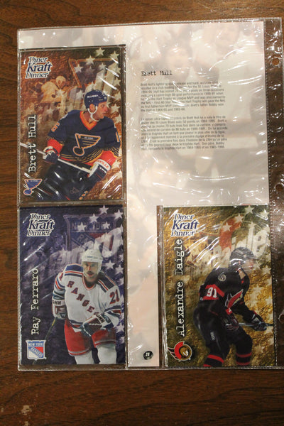 1996-1997 Kraft NHL Hockey Complete Factory Set in Binder