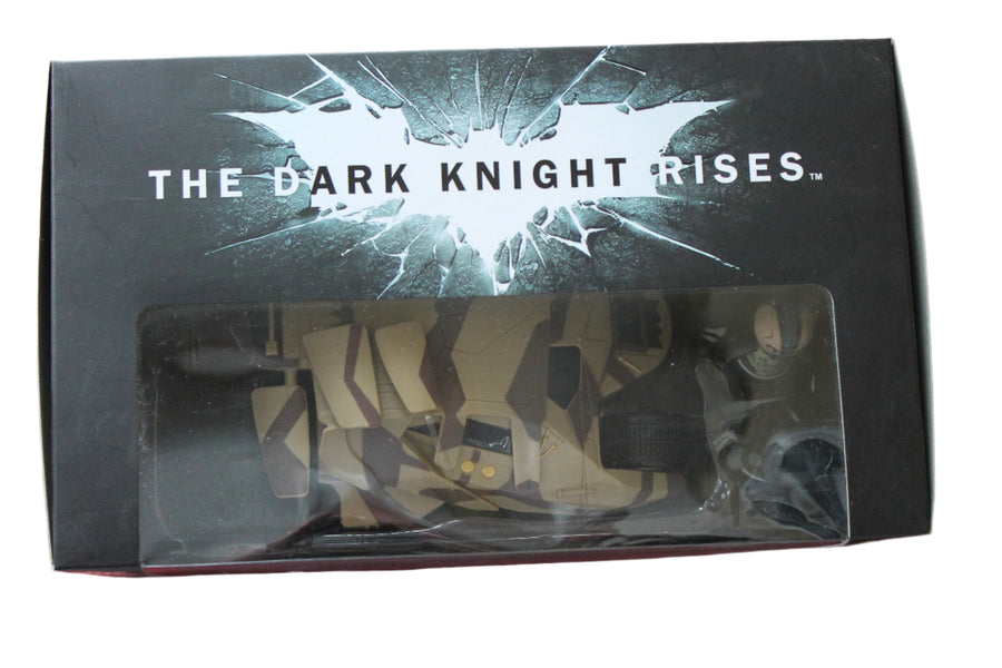 Mezco Toyz Mez-Itz The Dark Knight Rises 2" Scale: Tumbler (With Battle Damaged Batman & Bane)