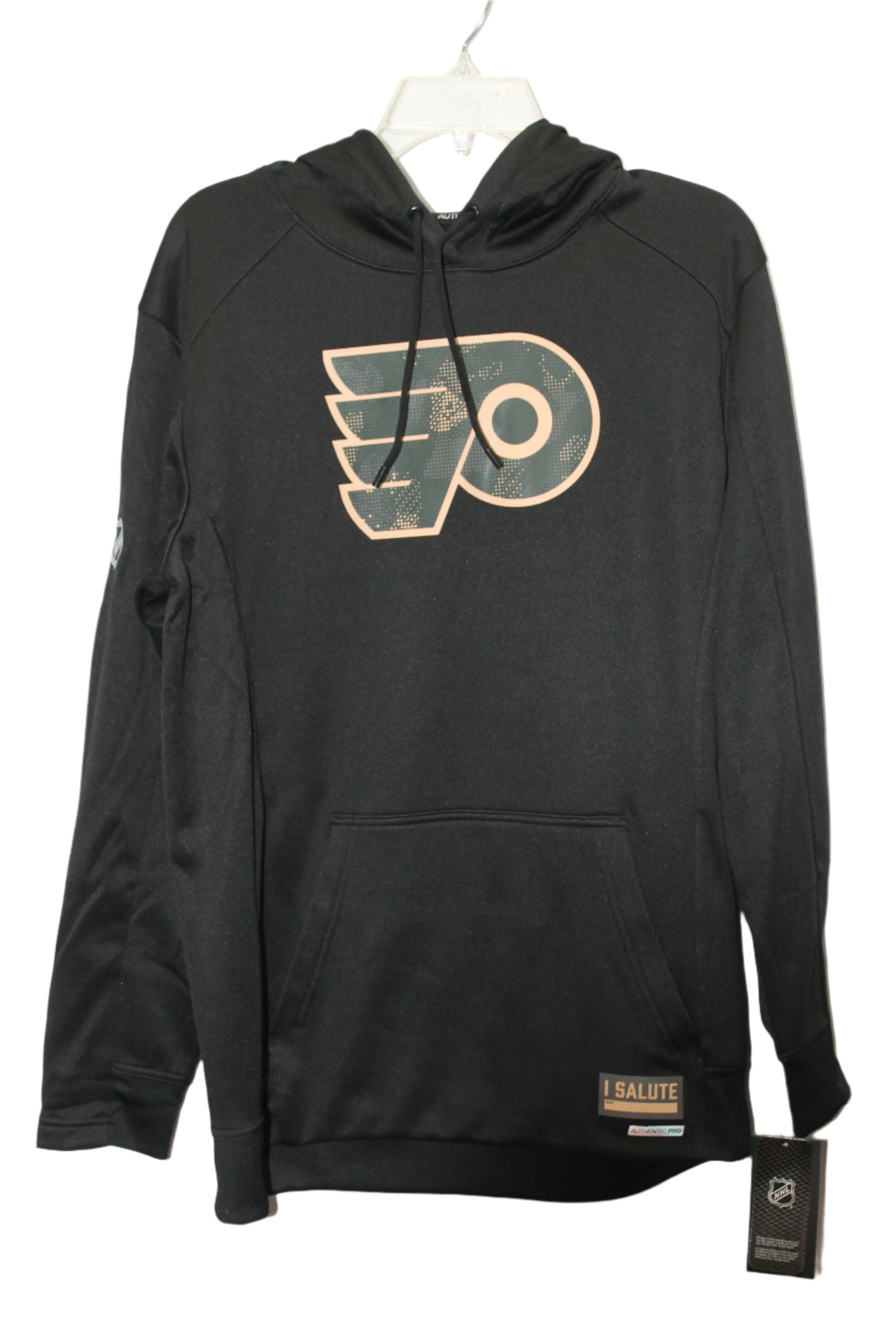 NHL Philadelphia Flyers Fanatics Military "I Salute" Hoodie - (Black)