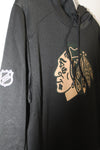 NHL Chicago Blackhawks Fanatics Military "I Salute" Hoodie - (Black)