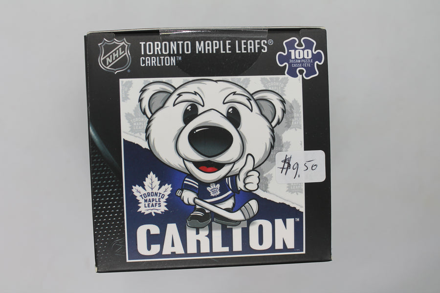 NHL Toronto Maple Leafs Carlton Squizzle 100pc Puzzle