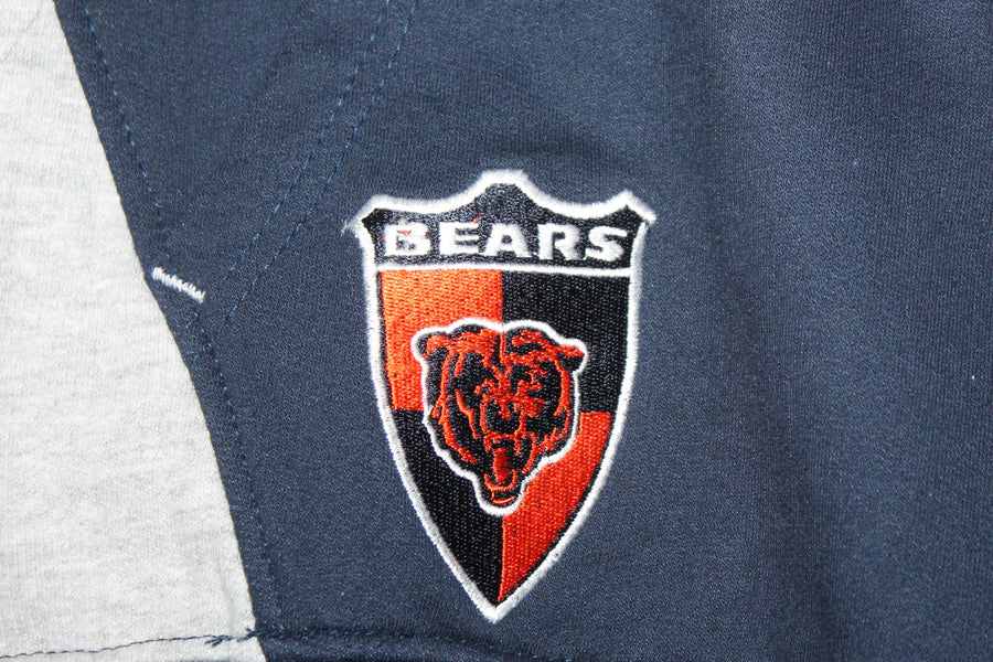 NFL Chicago Bears NFL Team Apparel Men's Full-Zip Distressed Hoodie - XLarge