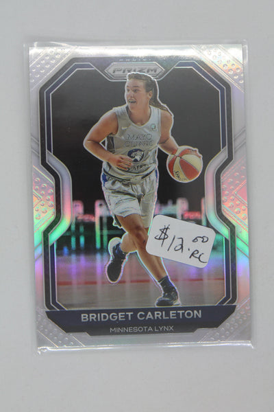 Bridget Carleton 2021 Panini Prizm WNBA - Silver Prizm Rookie Card