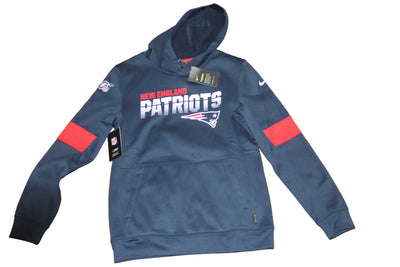 NFL New England Patriots Youth Nike Therma Dri-Fit Hoodie