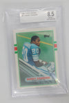 Barry Sanders 1989 Topps Traded Rookie Card - Beckett 8.5