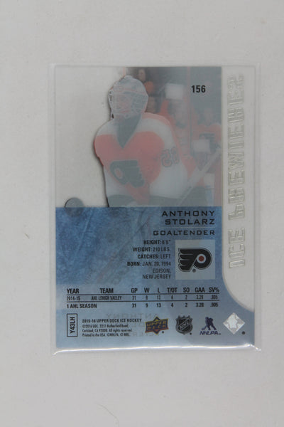 Anthony Stolarz 2015-16 Upper Deck Ice - Ice Premieres - Rookie Card  #0868/1,499