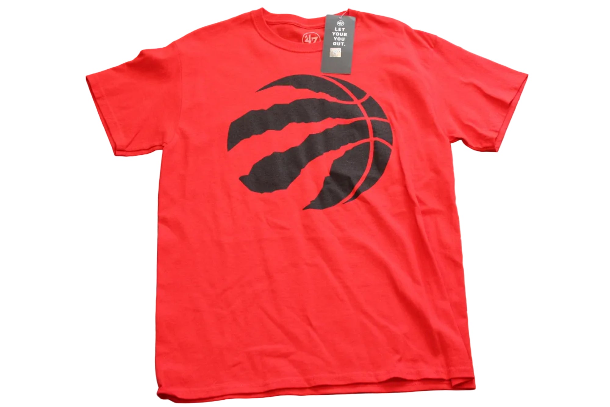 NBA Toronto Raptors Men's 47 Brand Big Tee - Red