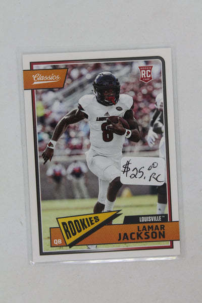 Lamar Jackson 2018 Panini Classics - Rookies -  Rookie Card