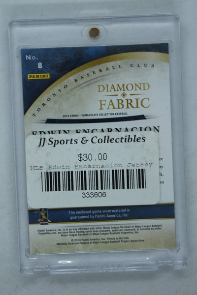 Edwin Encarnacion  2014 Panini Immaculate Collection - Diamond Fabric #09/99 Jersey Card