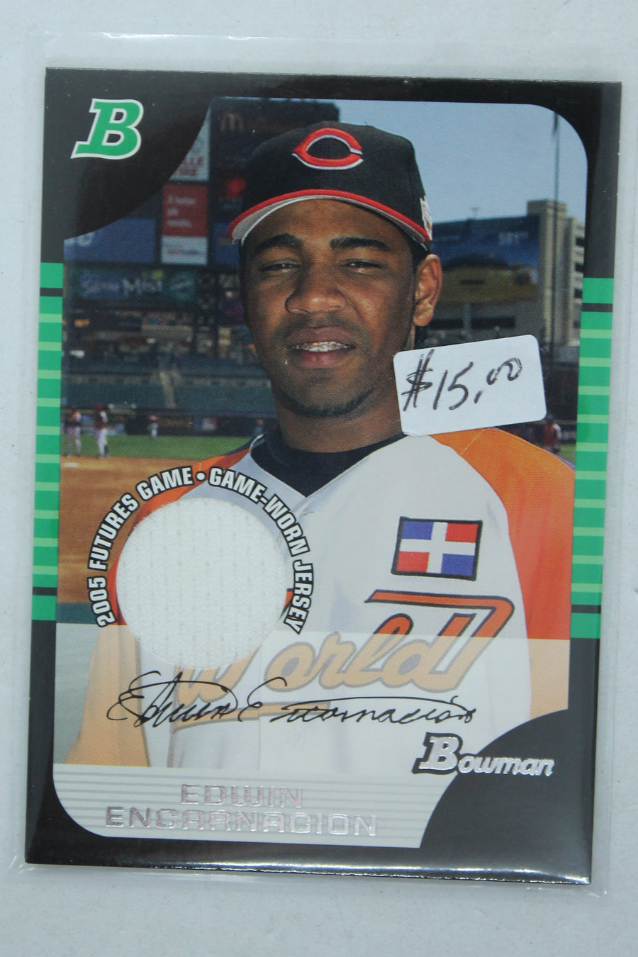 Edwin Encarnacion 2005 Bowman Draft Picks & Prospects - [Base] #BDP146 Jersey Card