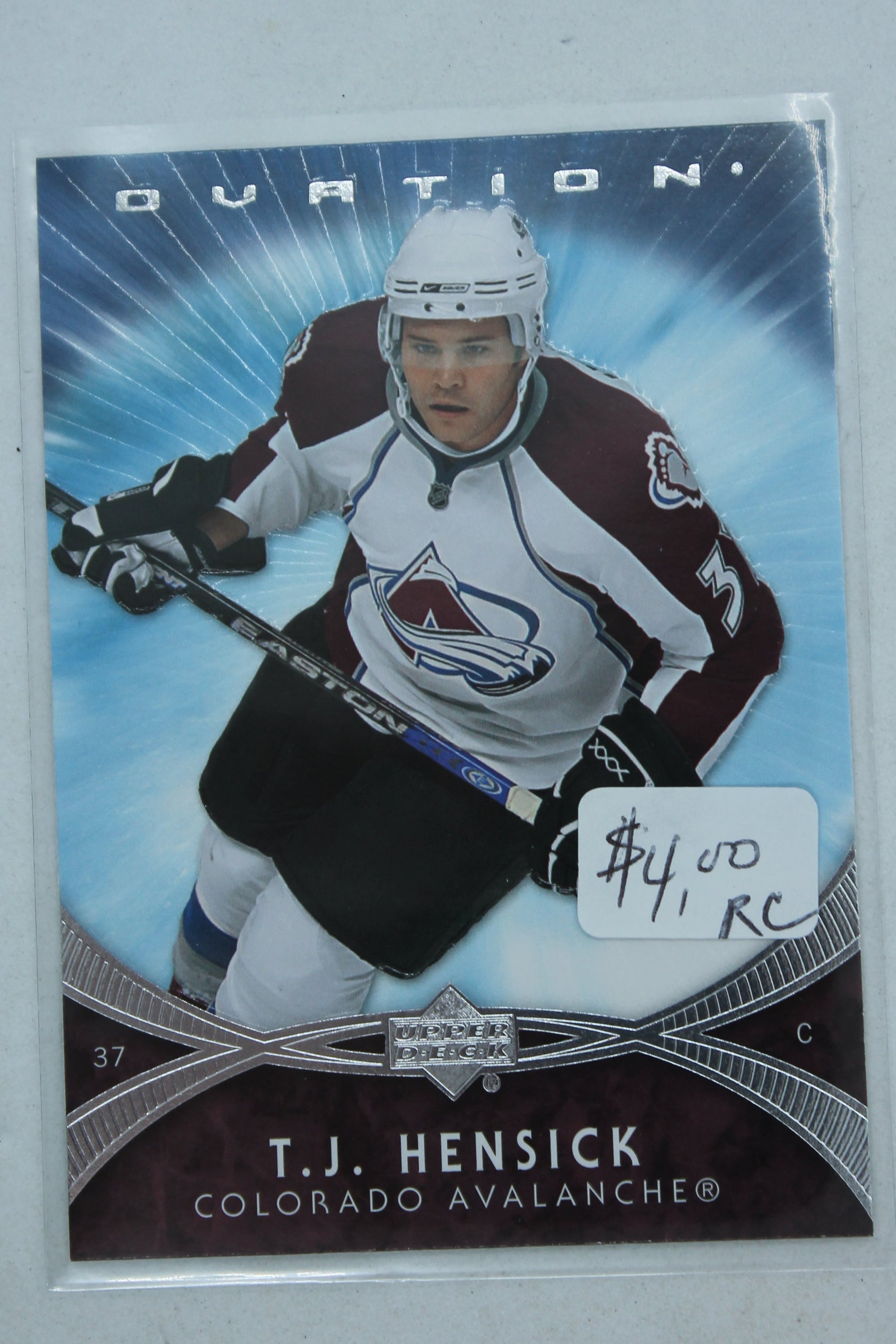 David Perron 2007-08 Upper Deck Ovation Rookie Card