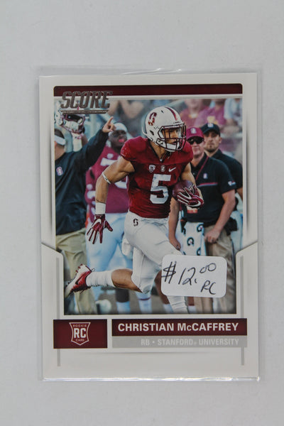 Christian McCaffrey 2017 Score Rookie Card