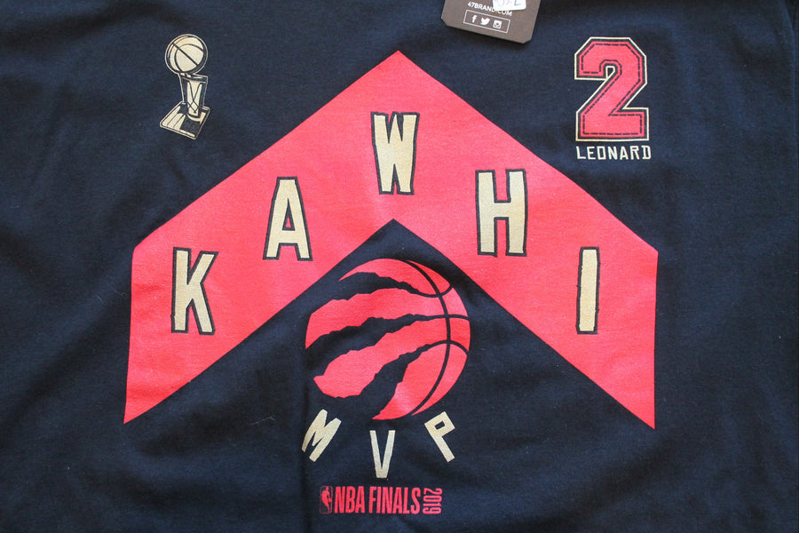 NBA Toronto Raptors Men's 47 Brand Kawhi Leonard #2 Finals MVP Tee