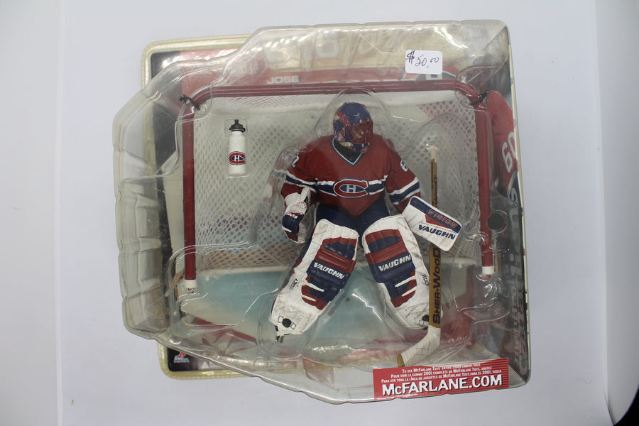 Jose Theodore McFarlane - Chase w/logo Figure NHL Series 1 - Yellowing Clamshell
