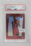 Scottie Barnes 2021-22 Panini Donruss Optic Rated Rookie Rookie Card PSA Mint 9