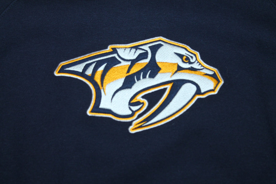 NHL Nashville Predators Youth Reebok Fleece Hoodie - Youth Large