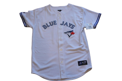 MLB Toronto Blue Jays Youth Majestic Away Jersey - White