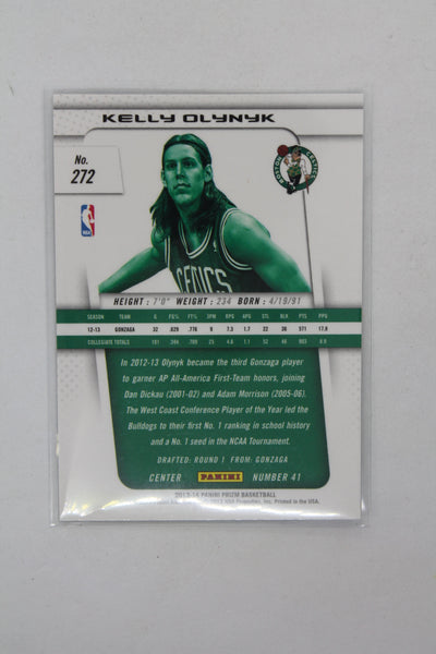 Kelly Olynyk 2013-14 Panini Prizm - Rookie Card