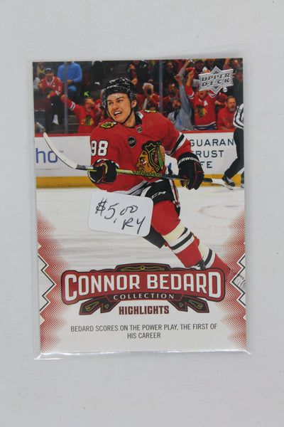 Connor Bedard 2023-24 Upper Deck Connor Bedard Collection - #15 - Rookie Year