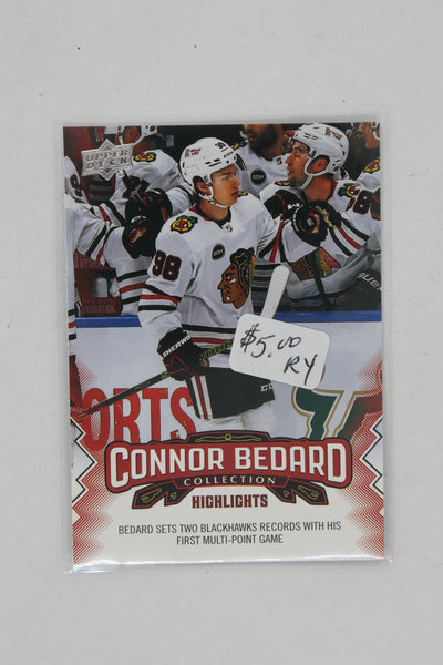 Connor Bedard 2023-24 Upper Deck Connor Bedard Collection - #20 - Rookie Year