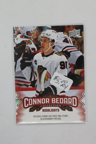 Connor Bedard 2023-24 Upper Deck Connor Bedard Collection - #11 - Rookie Year