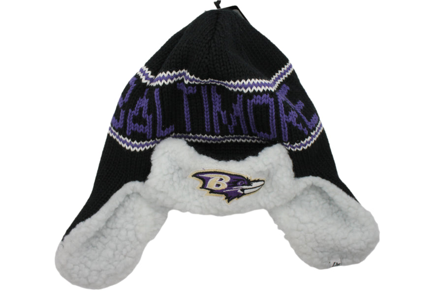 NFL Baltimore Ravens 47' Brand Trapper Toque