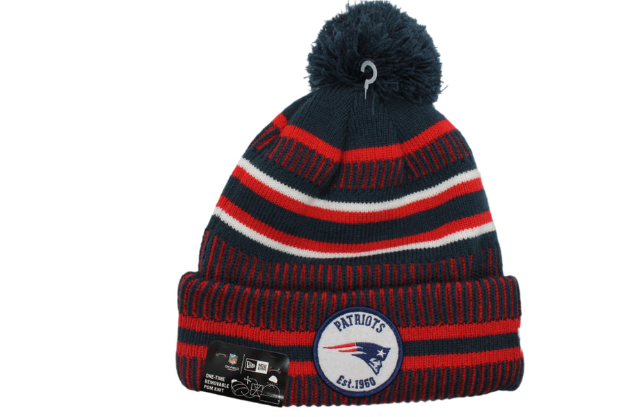 NFL New England Patriots New Era On Field Sports Knit Toque