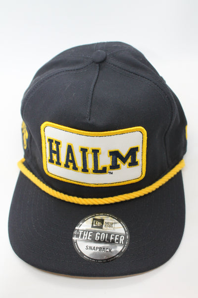 NCAA "Hail M" New Era The Golfer Snapback Hat