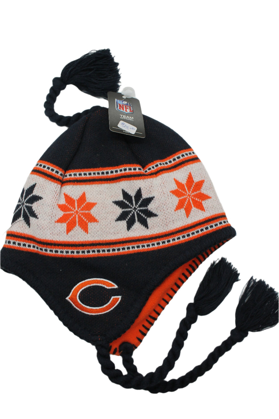 Chicago Bears Youth Knit Tassel Toque