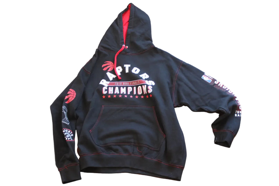 NBA Toronto Raptors Fanatics Men's 2019 NBA Champions Hoodie - Large