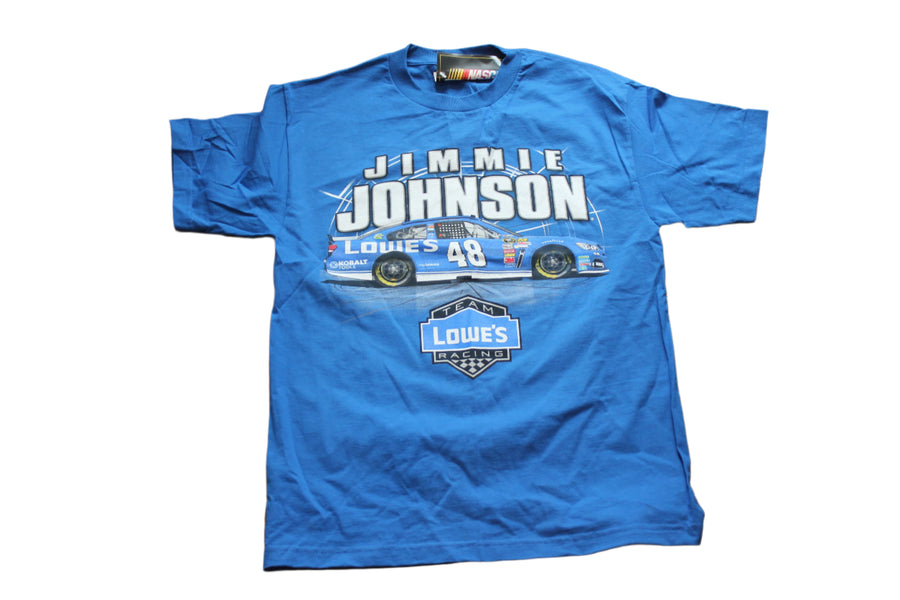 NASCAR Jimmie Johnson Lowes #48 Tee - Team Lowe's Racing (Blue)