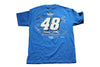 NASCAR Jimmie Johnson Lowes #48 Tee - Team Lowe's Racing (Blue)