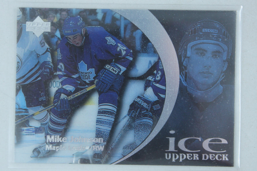 Mike Johnson 1997-98 Upper Deck Ice Rookie Card