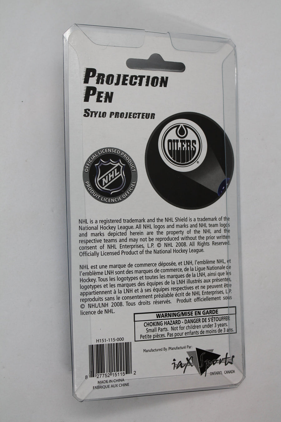 NHL Edmonton Oilers Projection Pen - Pastime Sports