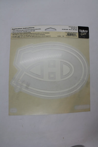 NHL Montreal Canadiens Die Cut Car Decal (8x8)