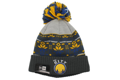 NBA Golden State Warriors New Era Snow Flake The City Toque