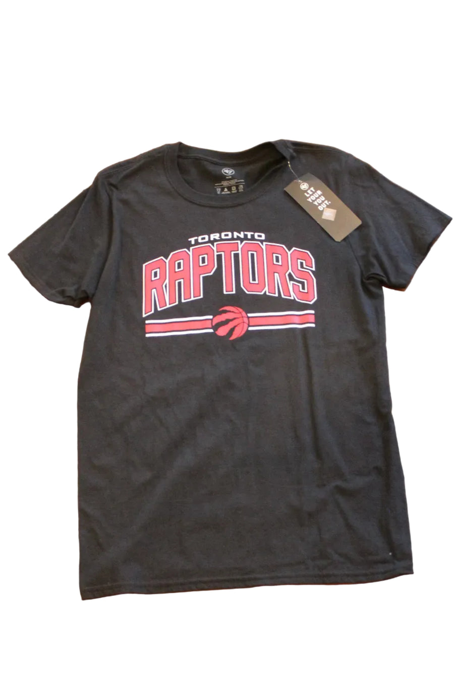 NBA Toronto Raptors '47 Brand Men's Super Rival Tee