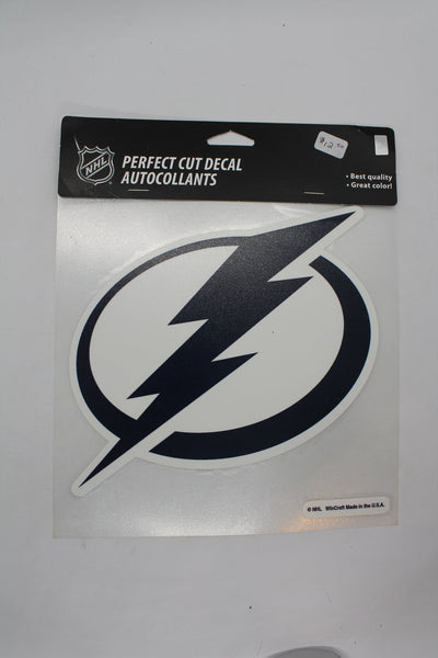 NHL Tampa Bay Lightning Perfect Cut Car Decal (8x8)