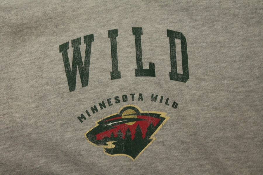 NHL Minnesota Wild Youth Reebok Vintage Hoodie - Youth Medium
